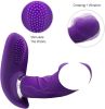 Adult Toy for Women Pleasure Licking Wearable Vibrator Smooth Flexible Silicone Wireless Remote Control Vibrating USB Rechargeable Massager for Woman