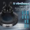 Penis Ring Silicone Cock Ring Adjustable Vibrating Ring Mass