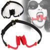 Deep Throat Blowjob Mouth Gag Expander,100% Medical Silicone Slave Gags,Bondage,Restraints,BDSM,Oral Sex Toys For Couple