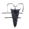 Bondage Restraints Slave RolePlay Hands Wrists Arm Leg Binder Hood Mask PU Leather Tight Single Glove Adult Game Sex Toys